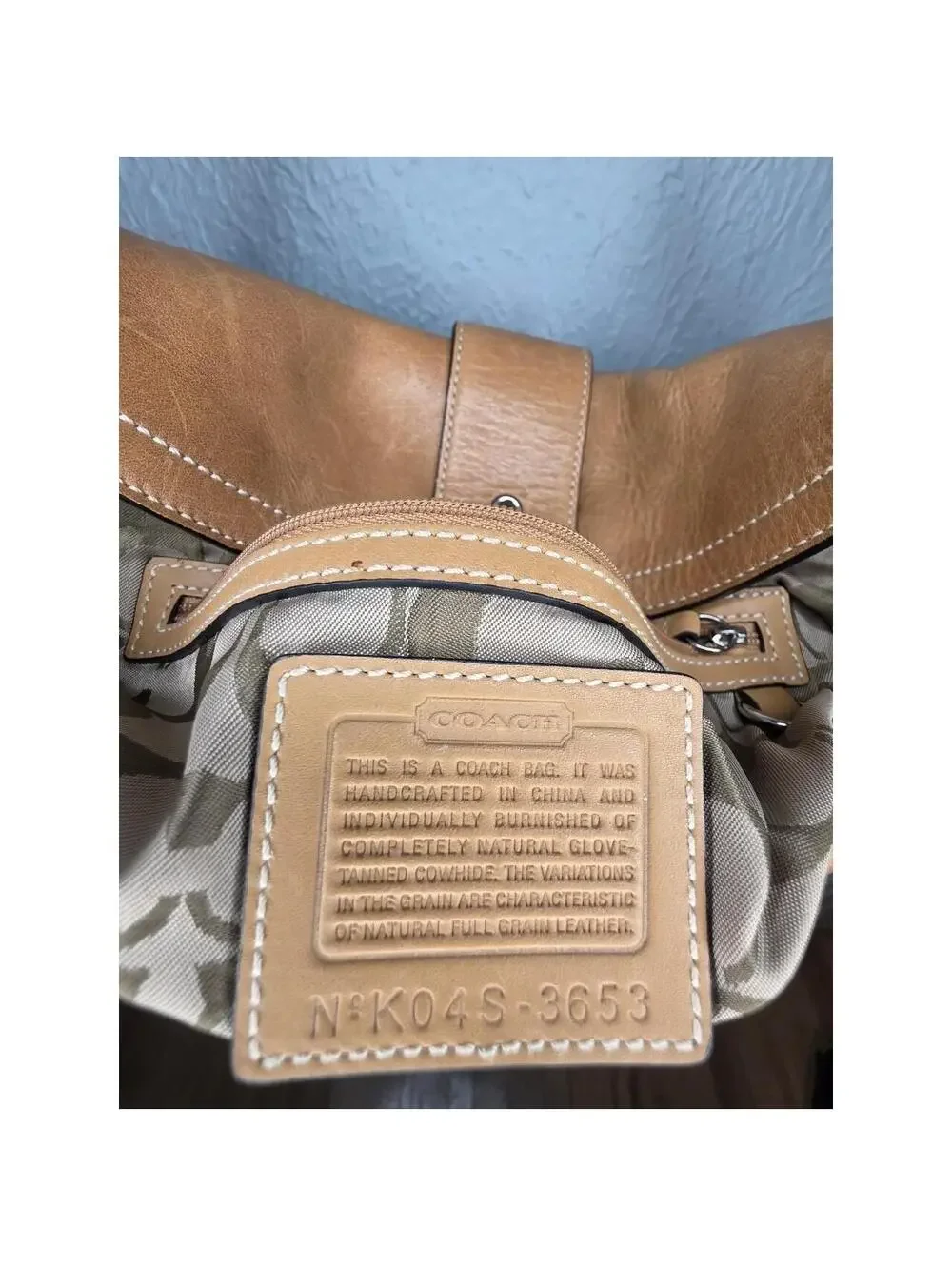 🍒Coach British Tan Vintage Soho🍒